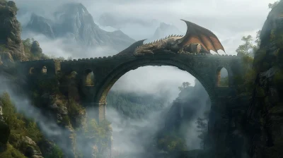 Sleeping Dragon Under the Bridge