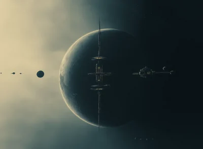 Orbiting Space Station