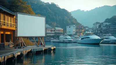 Morning at the Japanese Yacht Marina