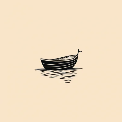 Minimalist Boat Logo