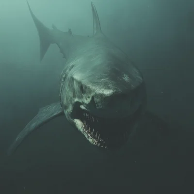 Shark in Deep Water