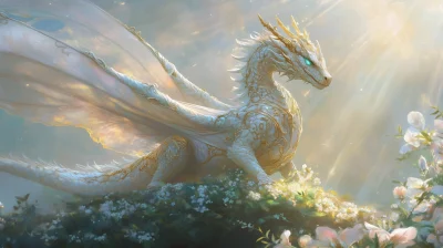 Majestic Rococo Dragon