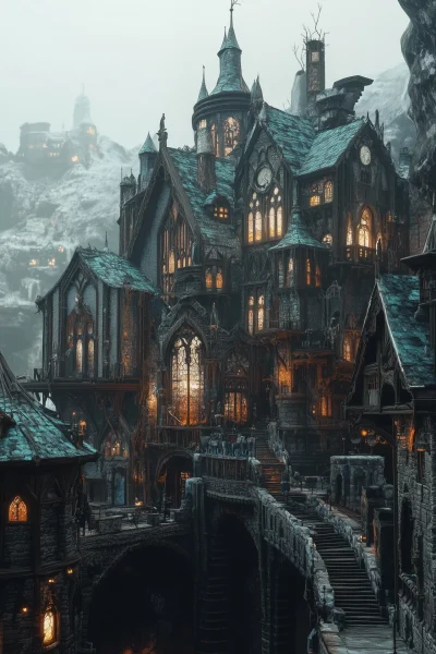 Gothic Fairy Tale City