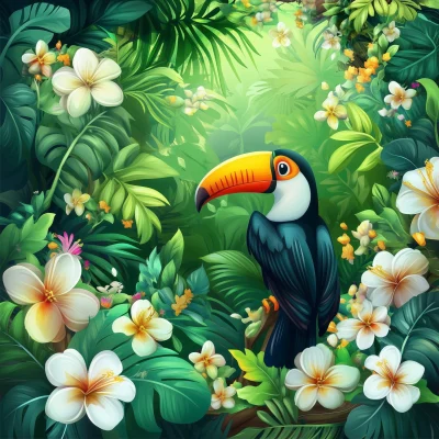 Toucan in the Jungle