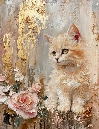 Dreamy Persian Kitten