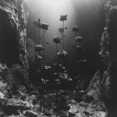 Black Roses in a Cave