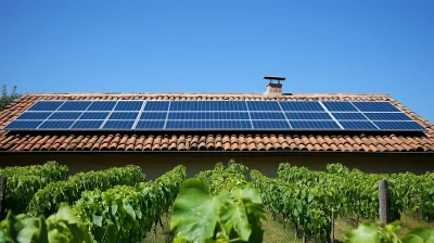 Solar Panels on Rooftop