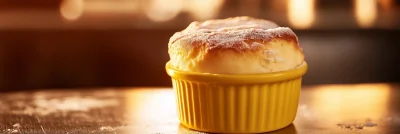 Rising Souffle in Golden Light