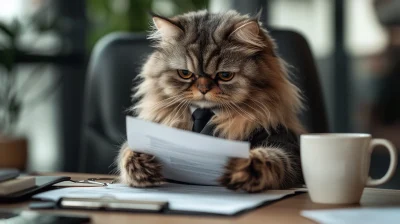 Business Cat