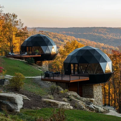 Geodesic Dome Homes in the Ozarks