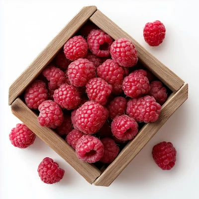 Fresh Framboises Overflowing