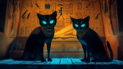 Ancient Guardian Cats