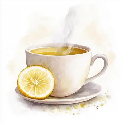 Steaming Chamomile Tea