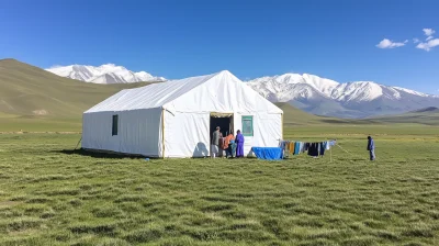 Tibetan Grassland Landscape