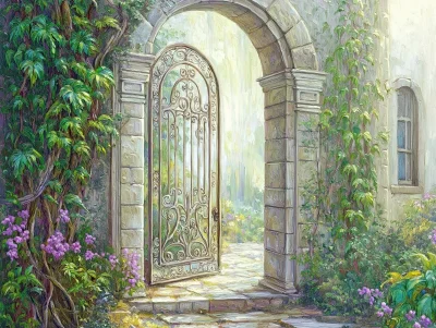 Garden House Gate