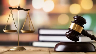 Justice Scales and Gavel