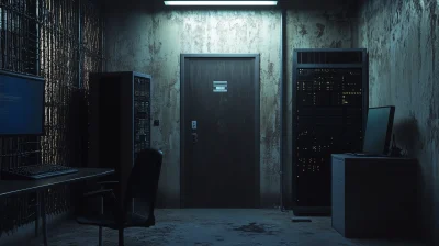 Empty Hacker Room