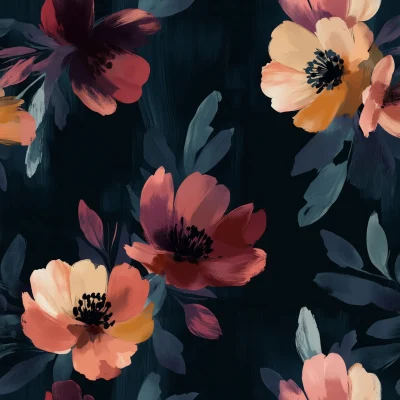 Moody Floral Pattern