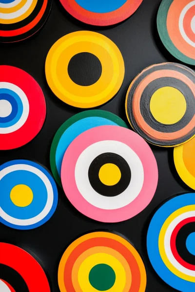 Colorful Pop Art Circles