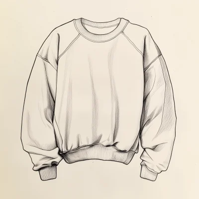 Sweatshirt Drawing