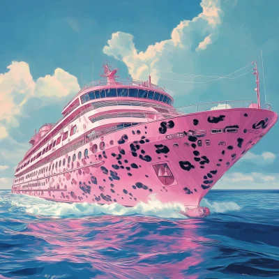 Pink Leopard Cruise Ship