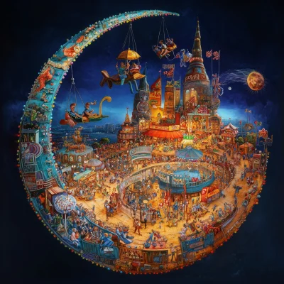 Crescent Moon Amusement Park