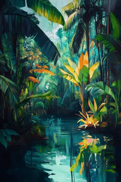 Lush Tropical Rainforest