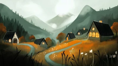 Charming Mountain Village