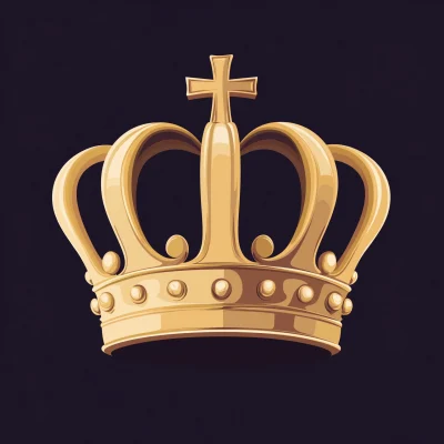 Christian King’s Crown Illustration