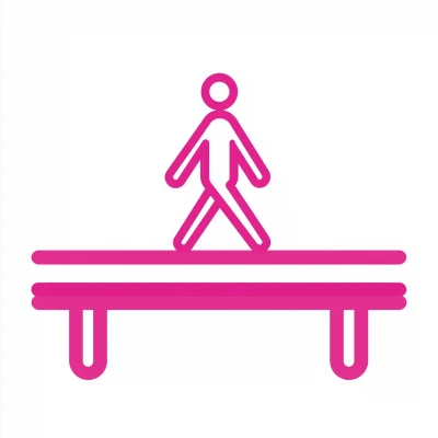 Pedestrian Overpass Icon