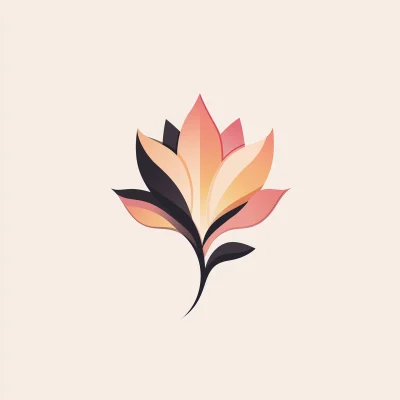 Minimalist Flower Logo