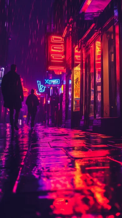 Rainy Night City