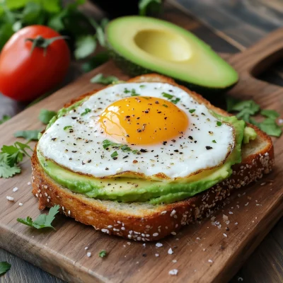 Healthy Egg Toast