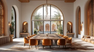 A Luminous Persian Cat