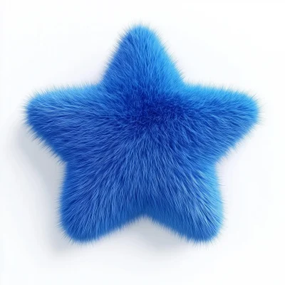 Fluffy Blue Star