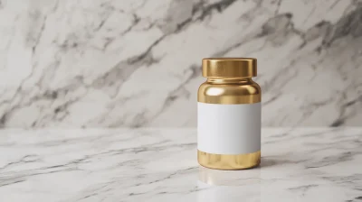 Luxury Vitamin Bottle