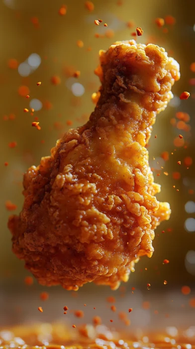 Crispy Fried Chicken Leg