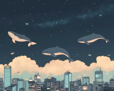 Whales in the Sky