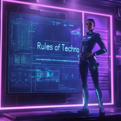 Futuristic Female Professor