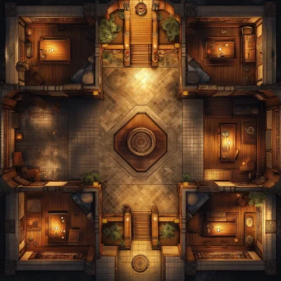 Dungeon Basement Map