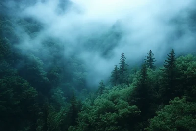 Foggy Forest