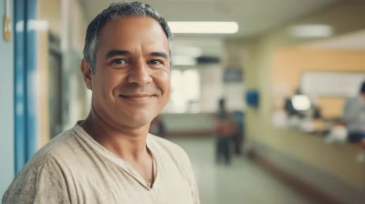 Hospital Reception Portrait