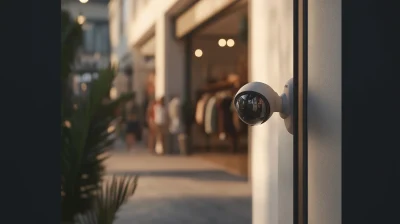 Security Camera in Clothing Store