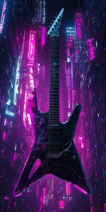 Cyberpunk Electric Guitar