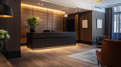 Modern Concierge Desk in London