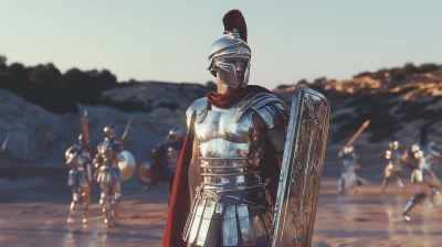 Roman Soldier at Outpost
