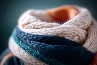 Knitted Winter Scarf