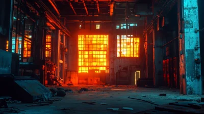 Abandoned Factory Interior