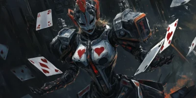 Mecha Queen of Spades