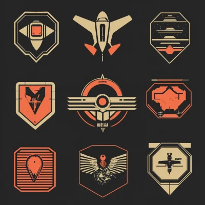 Sci-Fi Company Logos